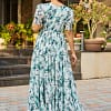Georgette Floral Printed Long Kurti - Image 2